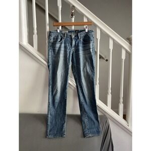 Adriano Goldschmied The Stevie Ankle Jeans Sz 29R Women's Blue Medium Wash Denim